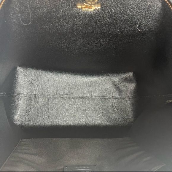 NWT Coach City Tote In Signature Canvas With Vintage Mini Rose Print - Picture 6 of 9